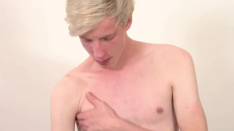 BoyFun: Blond haired Mike feels like hard slamming